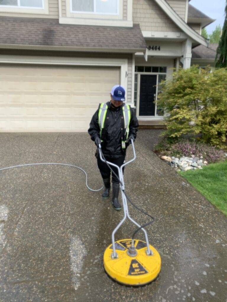 Cleaning Driveway Surrey BC