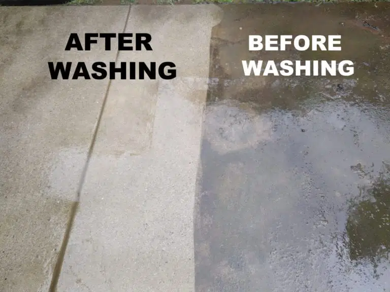 Pressure Washing Surrey Before And After