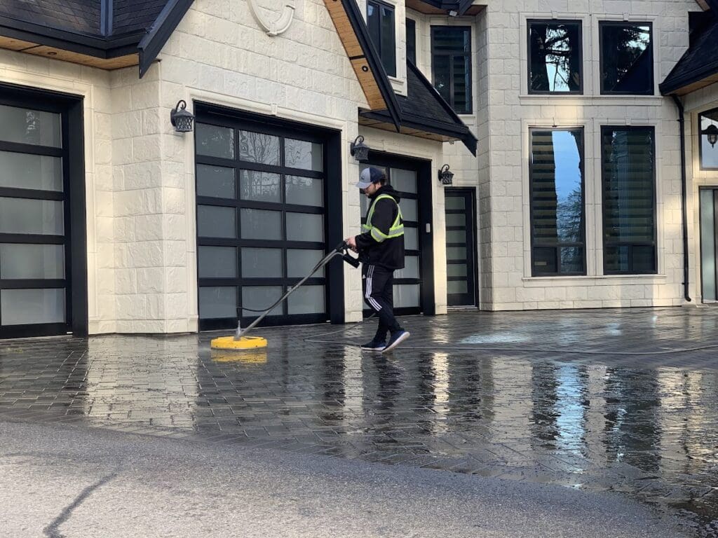 Paver Pressure Washing