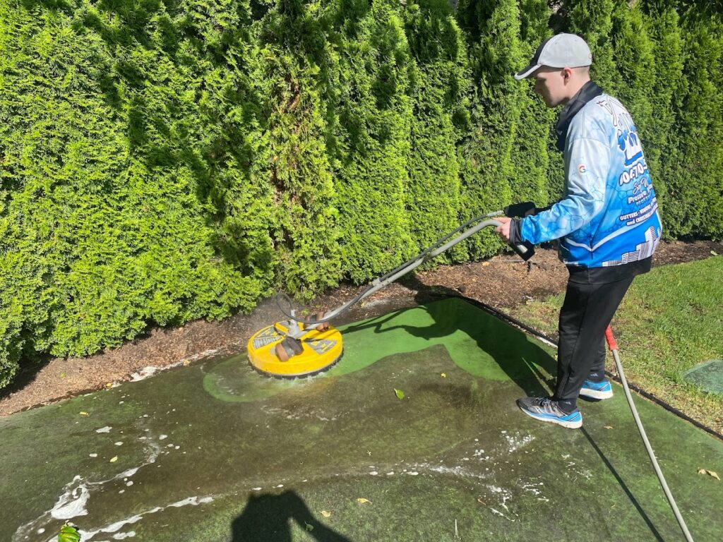 tennis court cleaning surrey