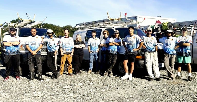 Shine City pressure washing team in Vancouver